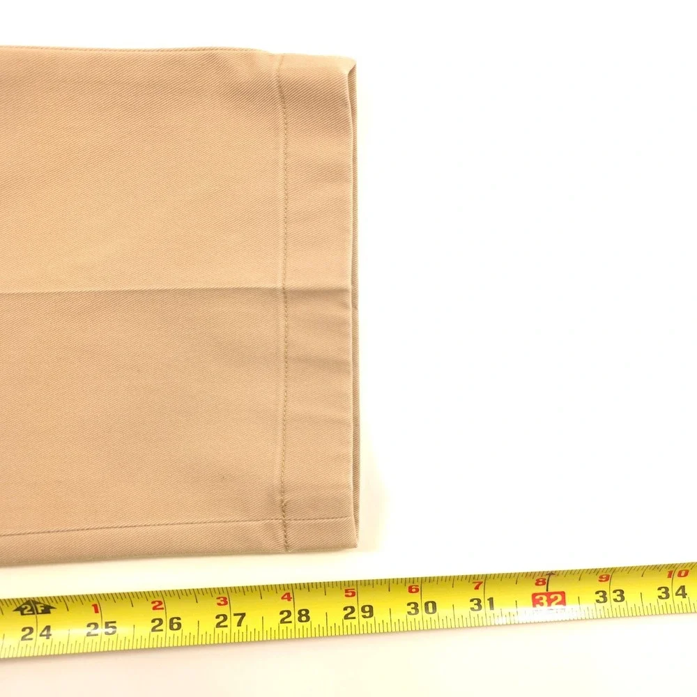 Brooks Brothers Men Chino Pants Clark 35x30 Khaki Advantage Stretch Straight Leg
